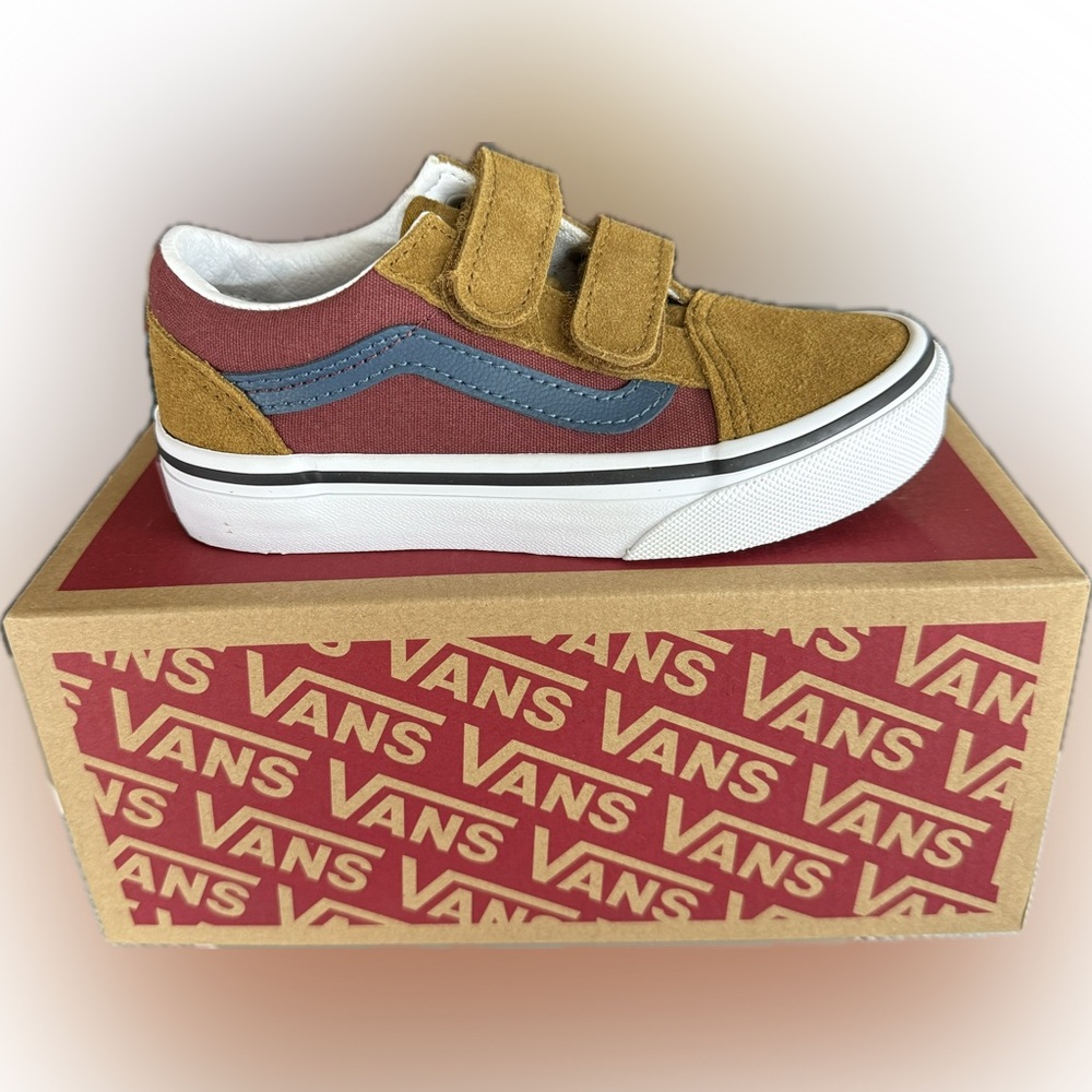Kids Old Skool V Shoe Vans Velcro
